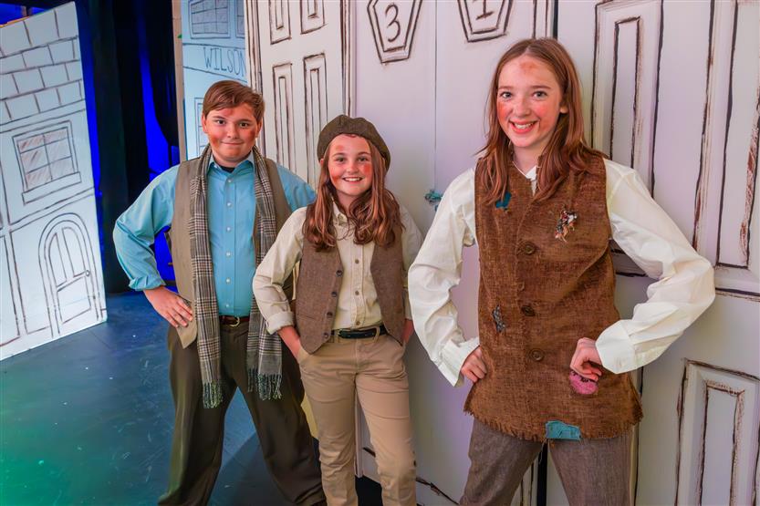 Legacy Middle students perform onstage